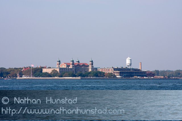Ellis Island from Battery Park